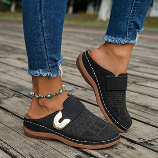 S 11693 Flat Heel Beach Slides �¸�ɳ����Ь