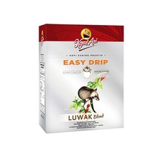 火船印尼进口麝香猫屎咖啡滤挂式挂耳黑咖啡手冲现磨纯咖啡粉50g