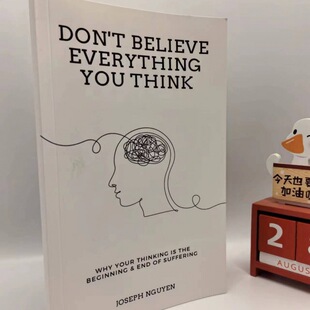 别胡思乱想英文Dont Believe Everything You Think不相信一切-阿里巴巴