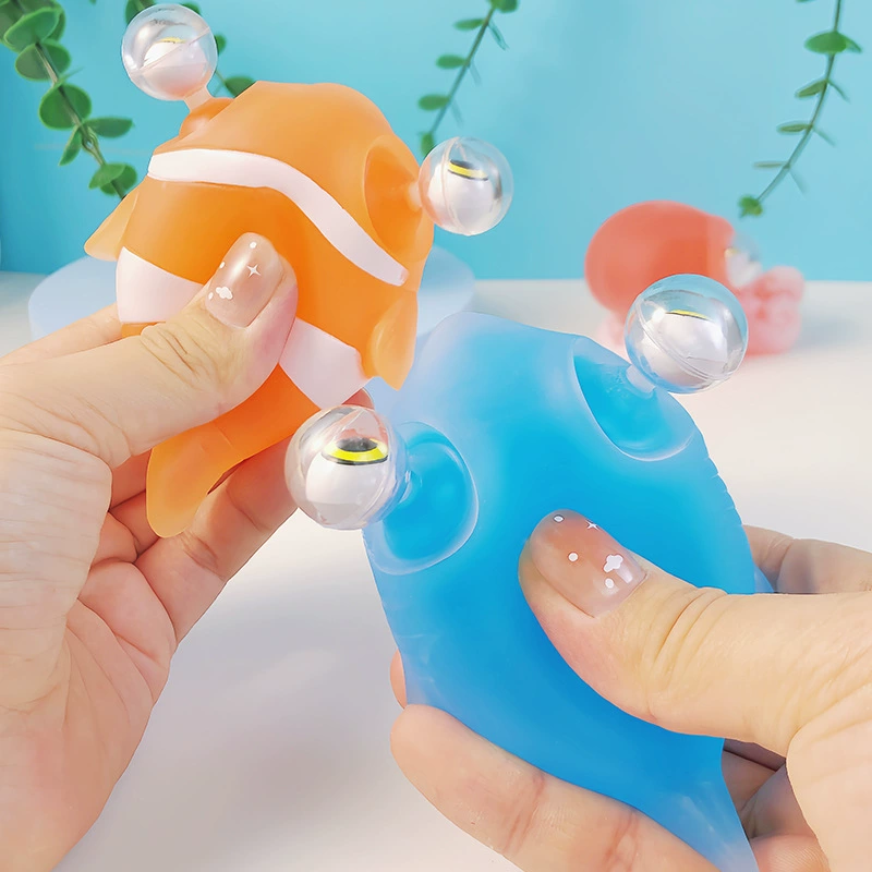 Realistic marine toy, slime, relaxant, anti-stress