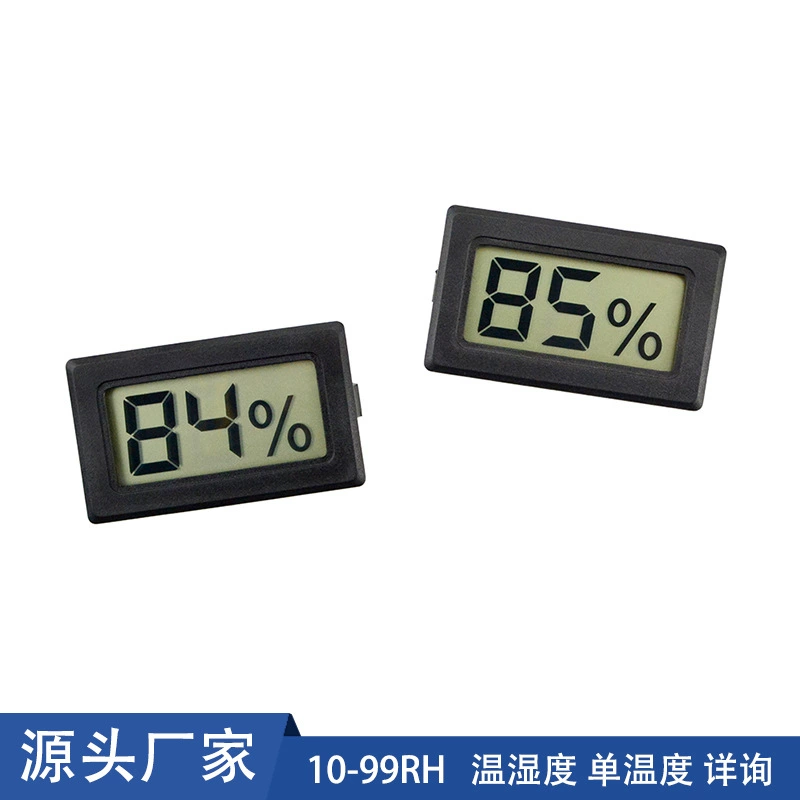 В наличии Встроенный электронный цифровой гигрометр винный шкаф влагостойкая коробка Таблица определения влажности 10-99RH