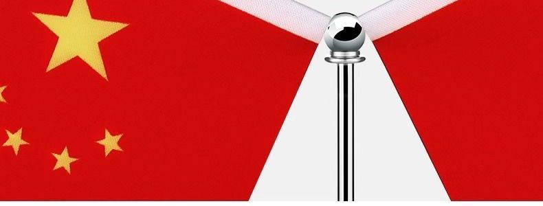 Five-star quality party flag, small national flag for car, office desk, car interior decoration, high-end car flag ornament, small red flag