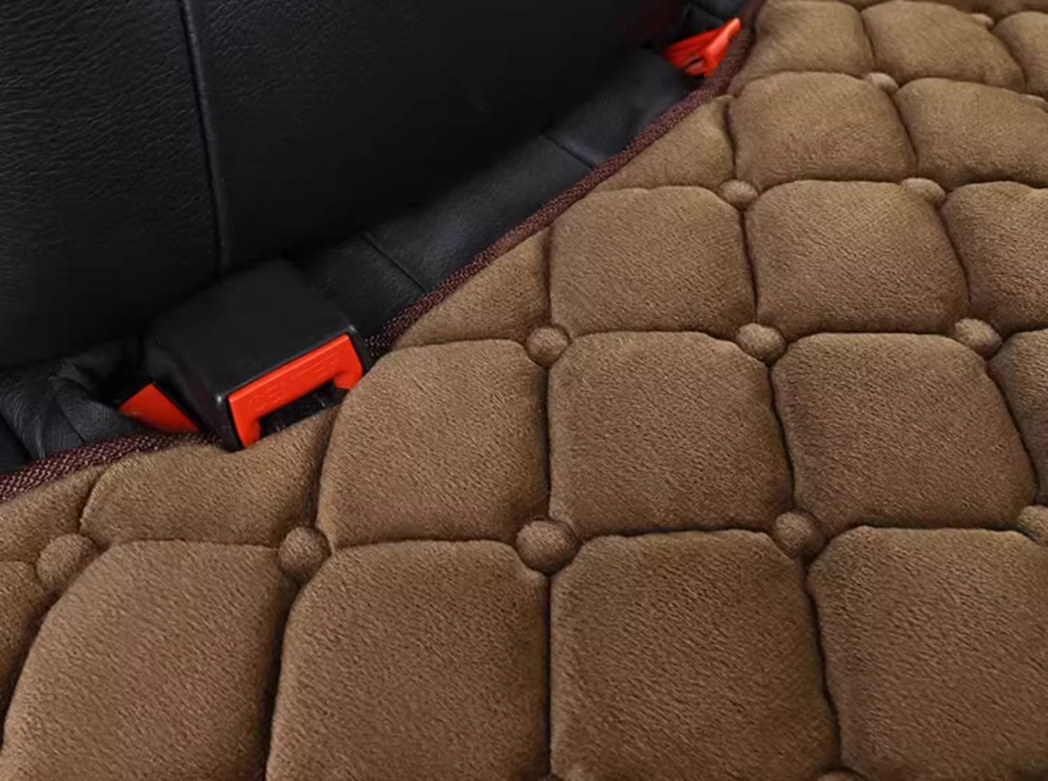 Car Plush Cushion New Single-piece Driver Special Winter Heating Main Driving Thickened Car Wool Electric Blanket