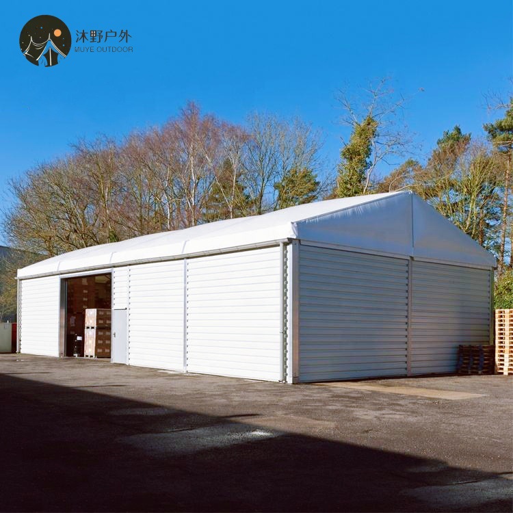 Muye tienda de aleación de aluminio al aire libre tienda de boda tienda industrial simple gran tienda de exhibición de almacenamiento