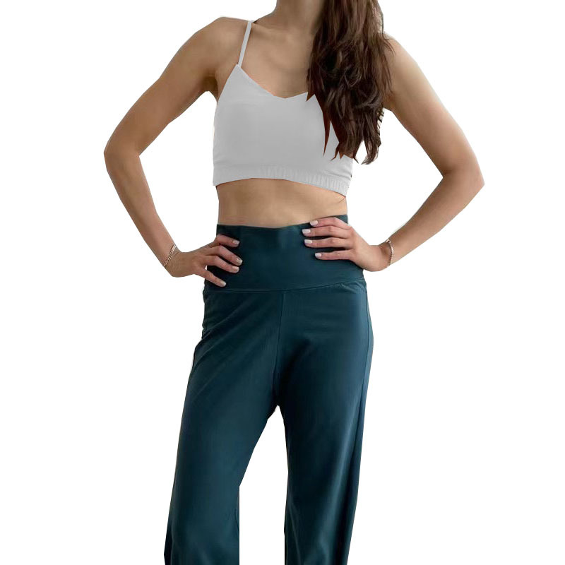 2021 nuevo estilo coreano yoga chaleco deportivo belleza espalda minimalista entrenamiento de fitness Sling alto elástico de secado rápido top de entrenamiento