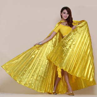 Adult Belly Dance Wings Dance Butterfly Gold Wings Color Shooting Props Children's Indian Dance Performance 360 Degree Cloak