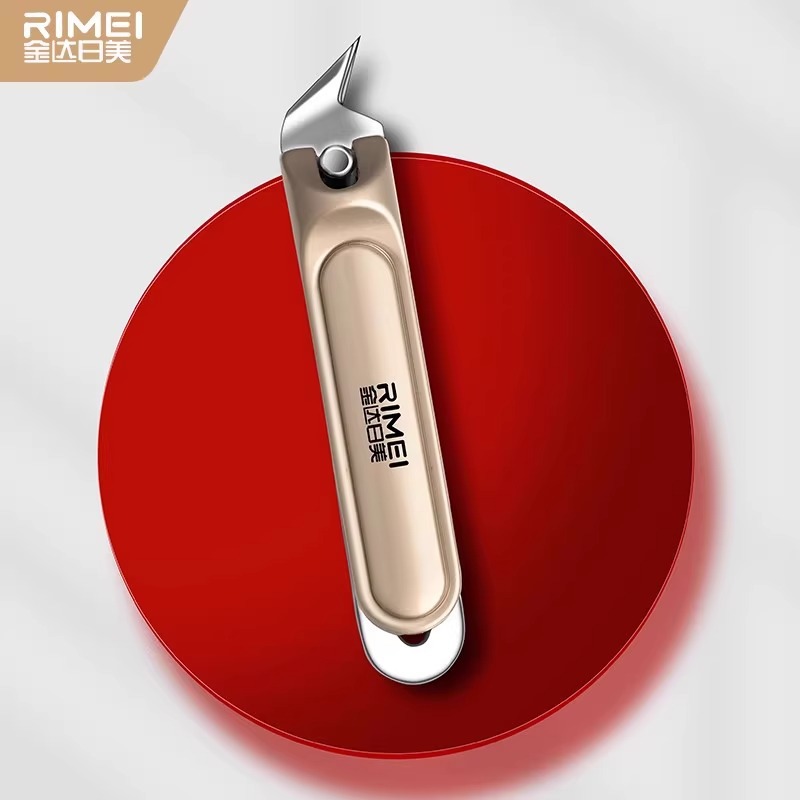 Cortador de uñas afilado, cortador de uñas de gran tamaño, pinzas de uñas inclinadas de una sola piel en stock, Jinda Rimi