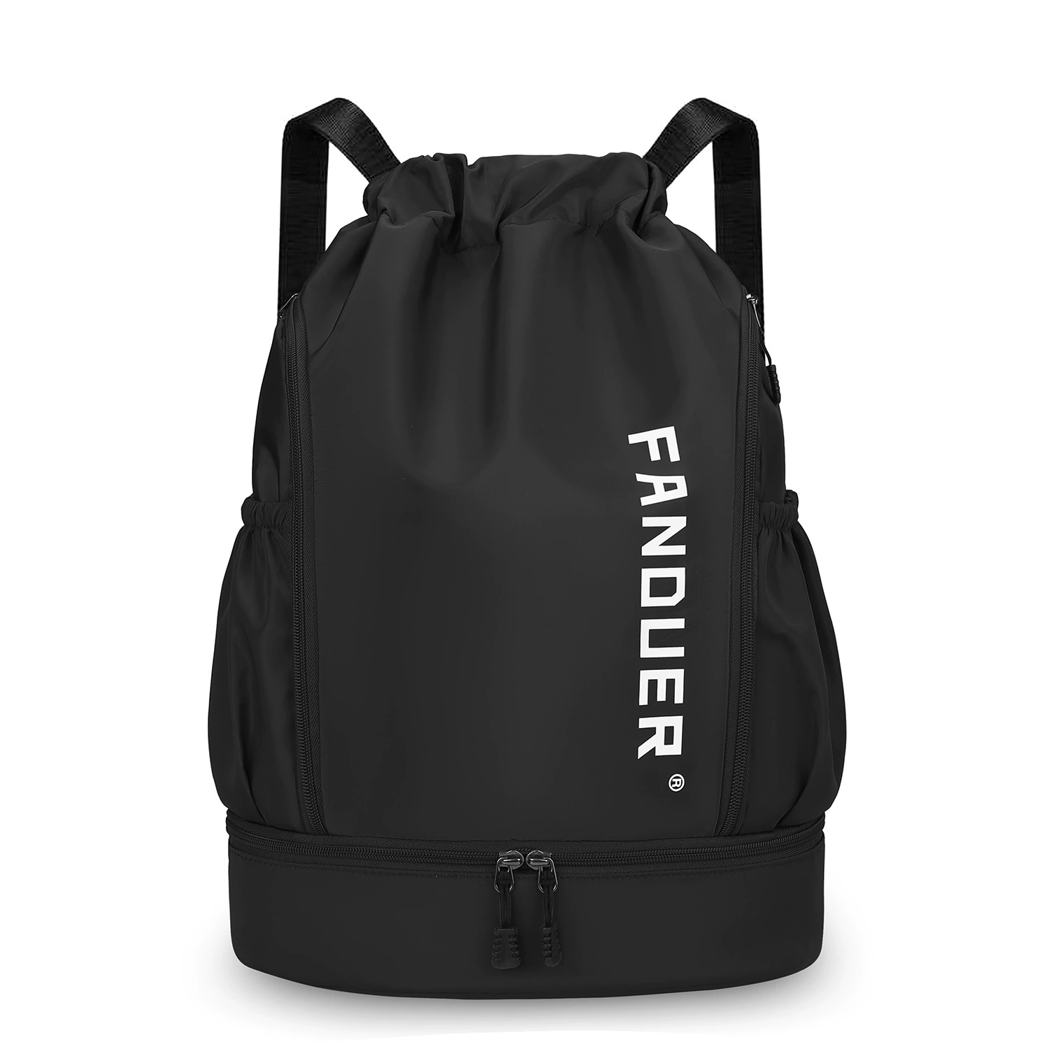 Basketball bag wet and dry separation for swimming, handheld backpack, drawstring