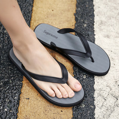 2024 New Men's Flip-Flops, Trendy Summer Anti-Slip Outdoor Sandals, Casual Rubber Beach Shoes