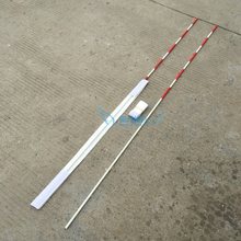 厂家沙滩排球标杆练车杆足球角旗底座足球训练杆篮球标志杆