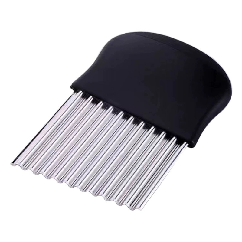 Волнистый нож для нарезки картофеля, волнообразный слайсер, кухонный инструмент оптом