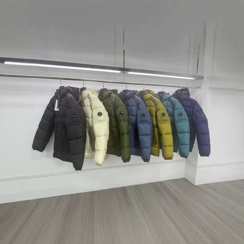 Cross-Border Cp Cotton Jacket Company Autumn and Winter Thick Warm Hooded Coat Trendy Brand Ins Outdoor
