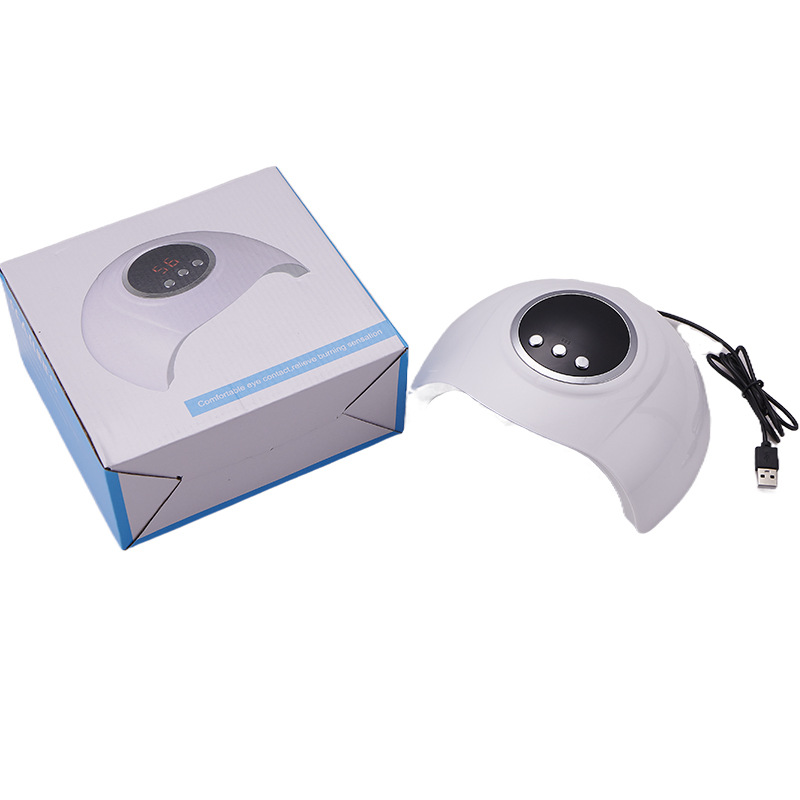 Luz de manicuras 72W inteligente de inducción de manicuras tienda de manicuras especial luz UVLED doble fuente de luz máquina de fototerapia Amazon