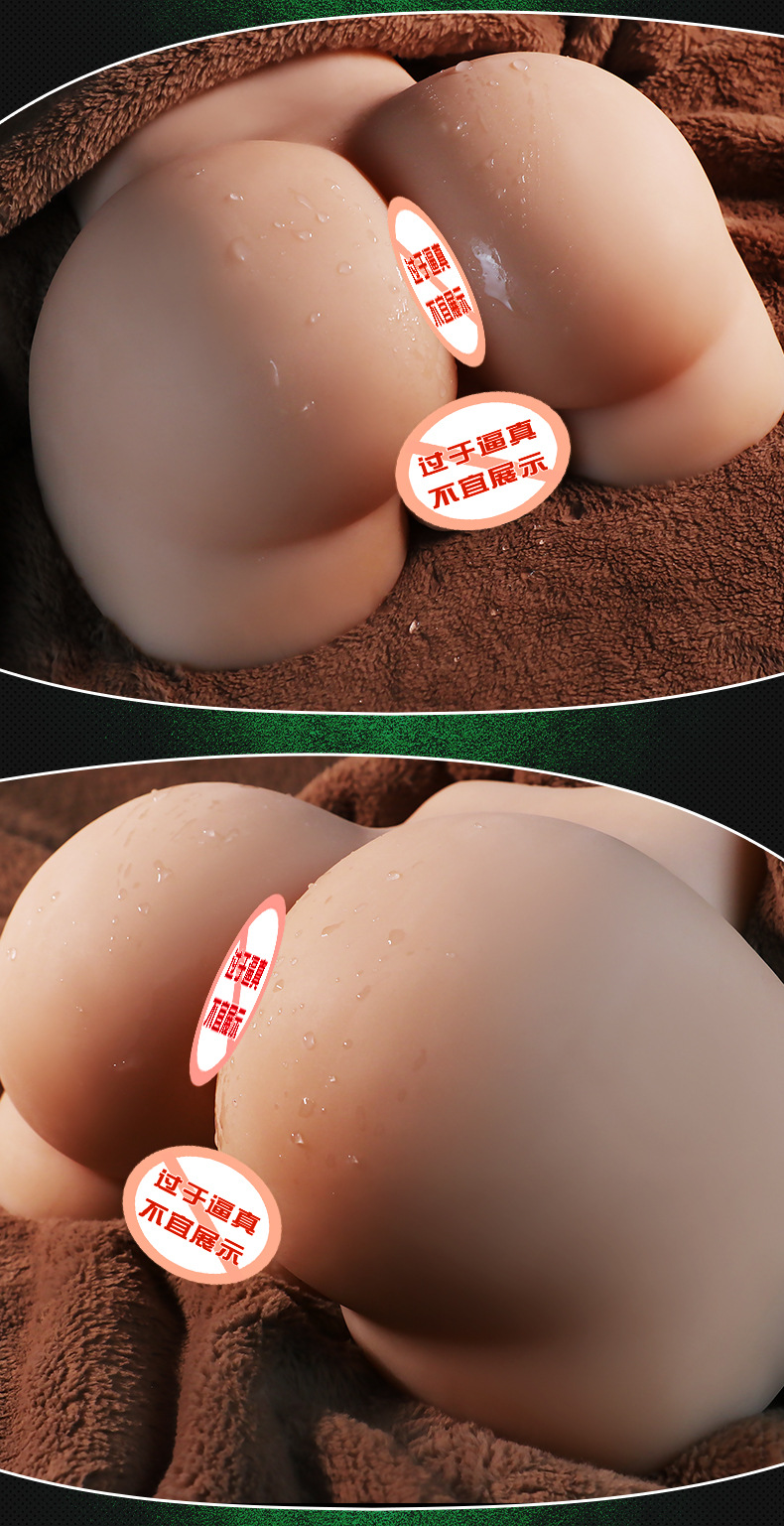Jiuai Big Butt Half-Body Male Masturbator TPE Manual Realistic Design — detail image 13