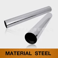 Длинная 60 "диаметр 7" железо хромированная выхлопная труба 60 "Long 7" Chrome Top Stack Flat Top