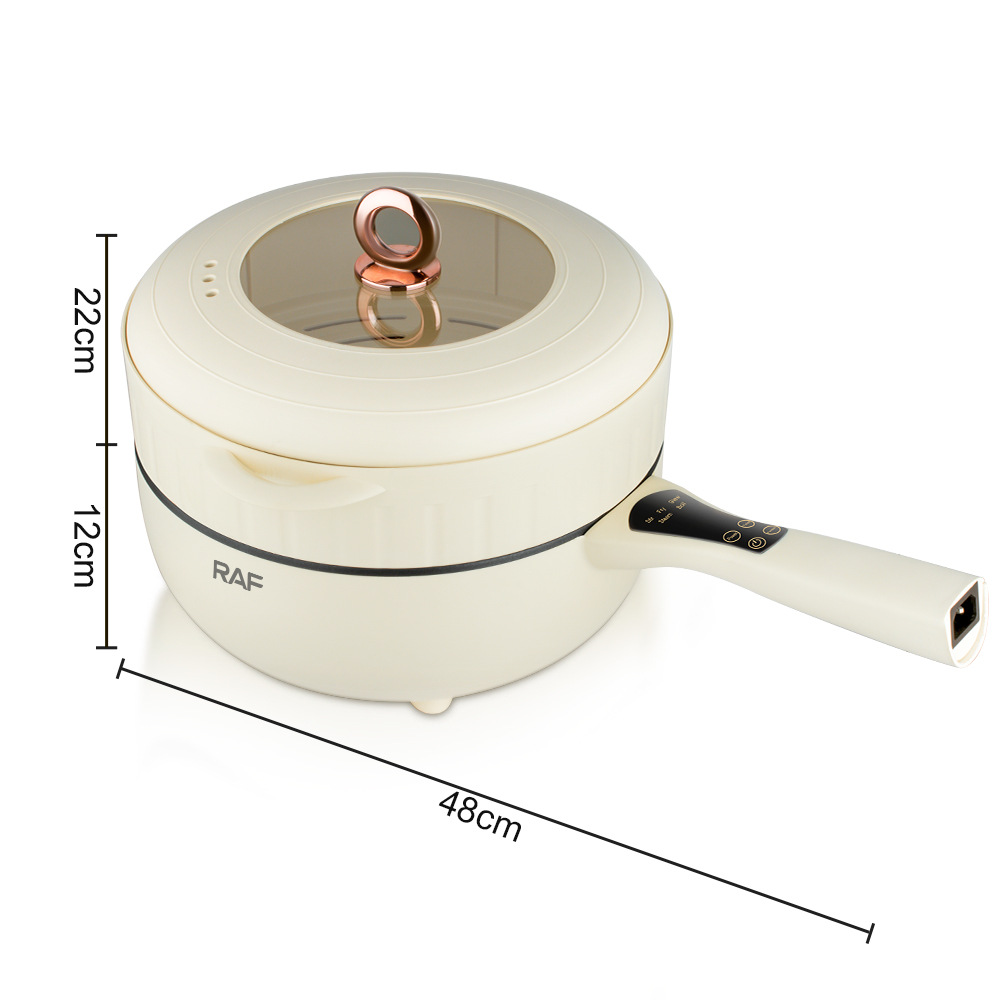 Multifunctional Electric Hot Pot With Steamer And Non-stick Pan_voghion.com