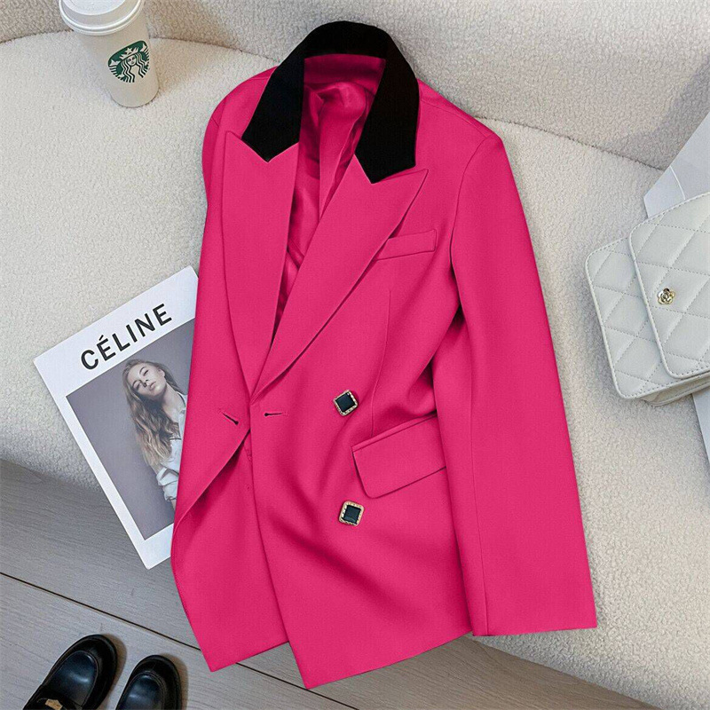 Spring design fashionable elegant classic suit jacket