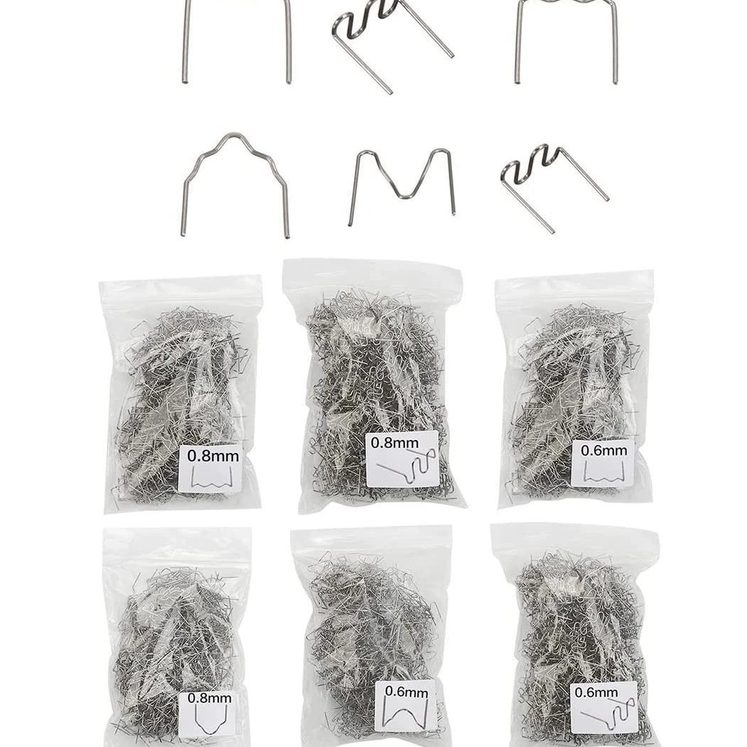 Ремонт автомобильного бампера Сварочный гвоздь Ремонт пластиковых деталей Сварочный гвоздь Ремонт Горячая посадка ногтей OPP мешок Сварочный гвоздь