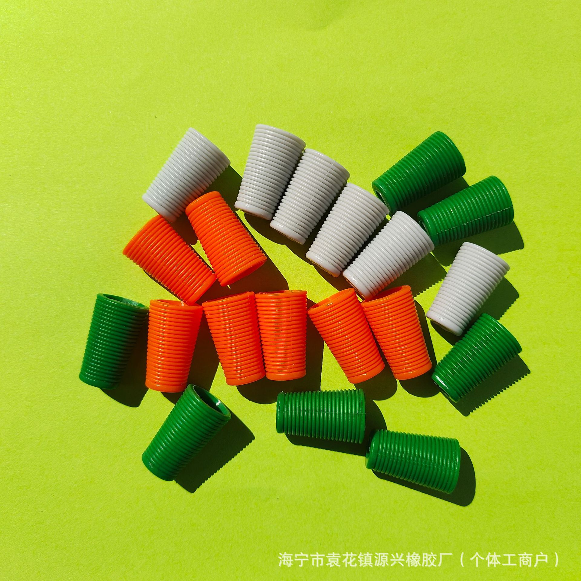 逗猫棒硅胶套 橡胶套螺纹保护套帽 硅胶保护套 锥形空心硅胶套