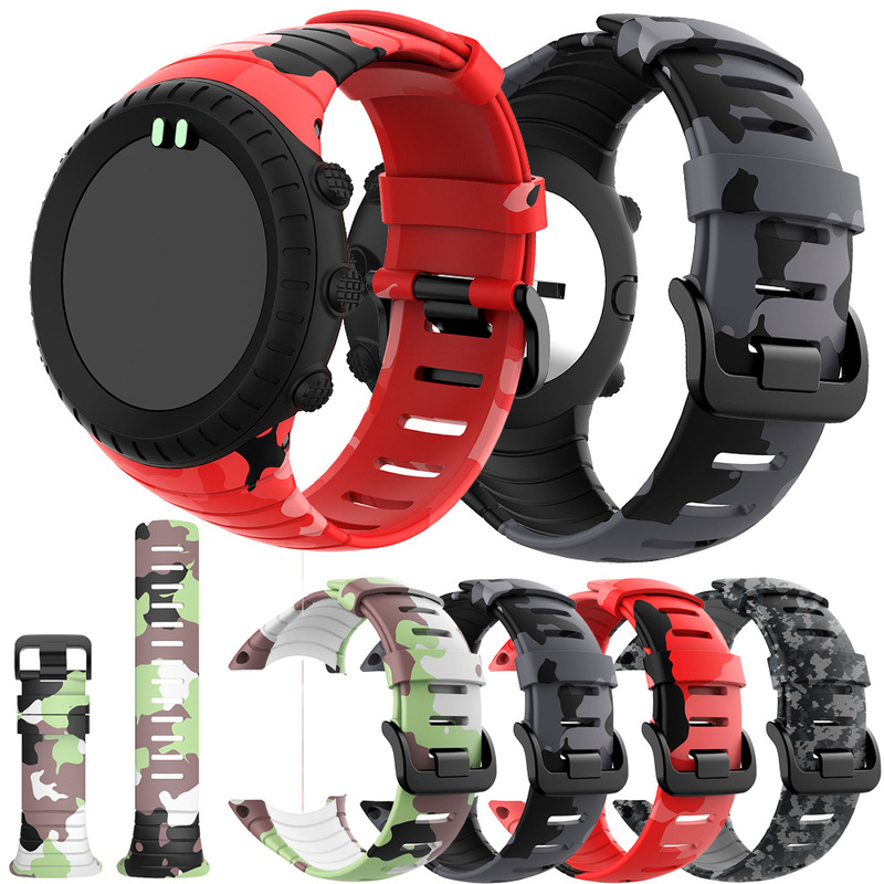 Suitable for Suunto Core Core Series Tpu Camouflage Printed Suunto Core Sports Strap