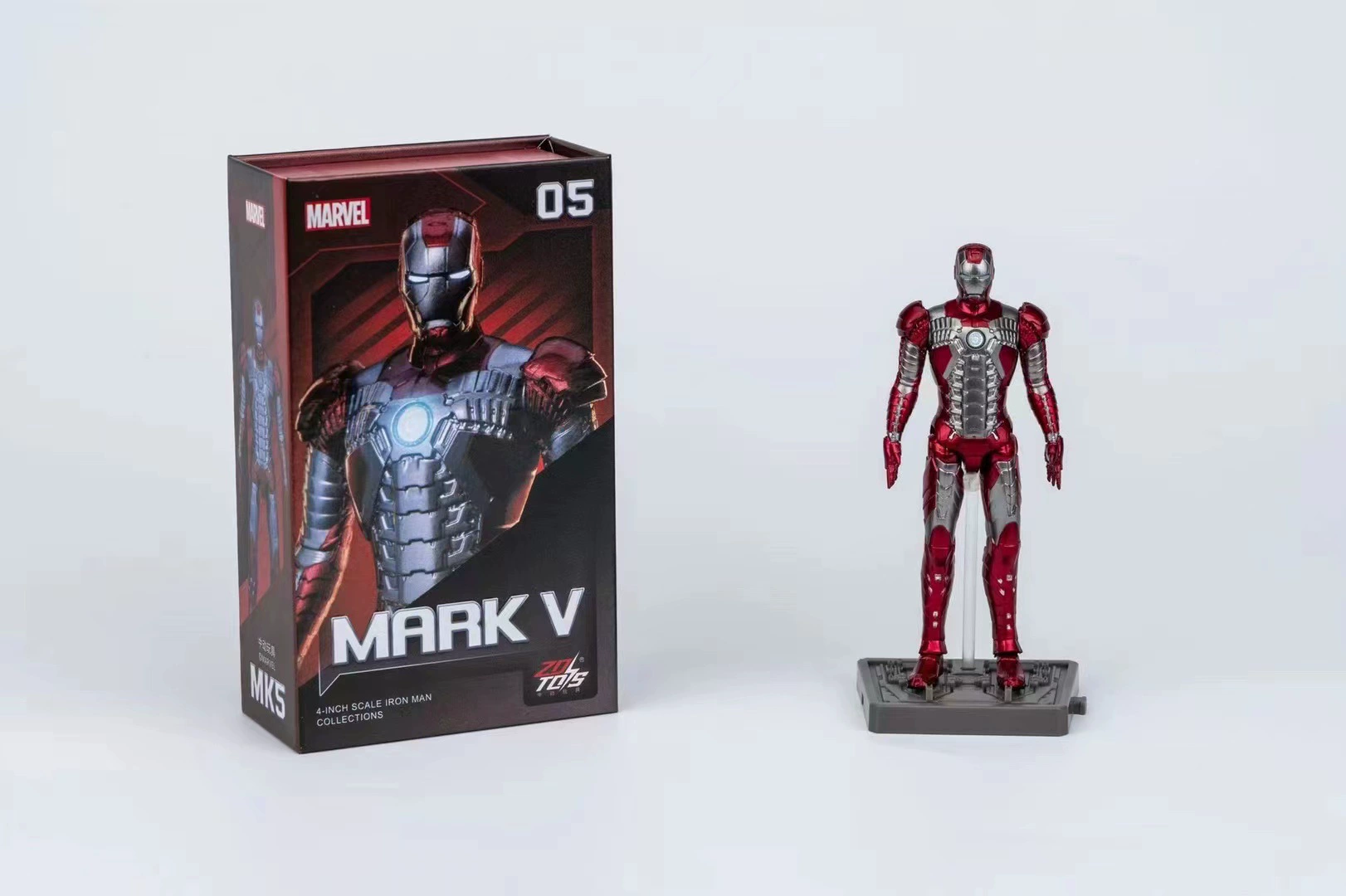 Minifigure (Marvel) MK85 Iron Man, 4-inch articulated collectible, multiple versions