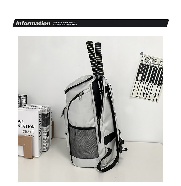 Badminton backpack, multifunctional, large capacity