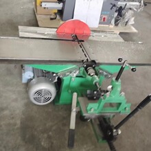 多功能台式台刨 木工组合式刨床 平刨压刨钻眼一体机