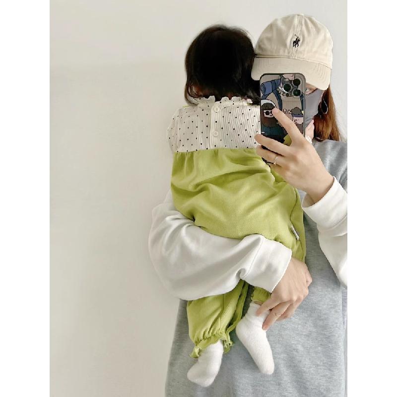 婴儿秋冬衣服超萌加绒连体衣甜美夹棉哈衣女宝宝秋冬装保暖外出服|undefined