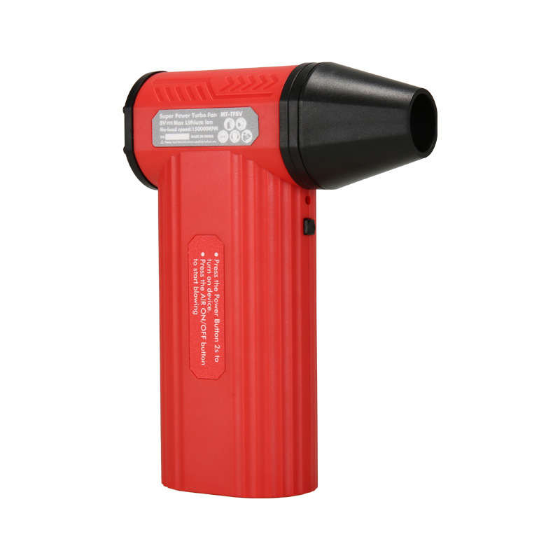 Ventilador violento transfronterizo mini inalámbrico al aire libre camping turbina portátil de alta velocidad sin electrodo regulador de velocidad violento ventilador