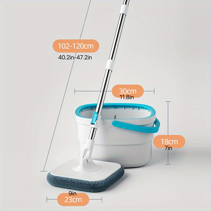 2026 Autumn and Winter Cross-Border Export New Hands-Free Sewage Mop Sewage Separator Two Hands