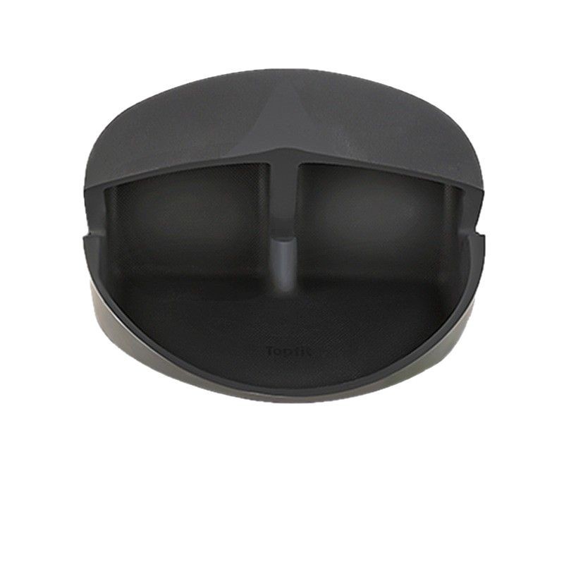 Adecuado para Tesla model3/y volante delantero conveniente caja de almacenamiento de bolsillo instrumento gafas almacenamiento conveniente bolsillo