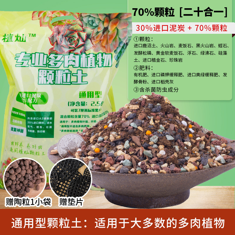 Zhecan 70% 과립토【 2.5kg 】세라믹 개스킷 포함【실제 매장 핫 스타일】