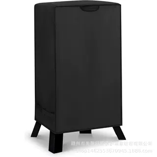 跨境热销户外通用型电动烟熏烧烤炉罩防水防尘方形烤架罩