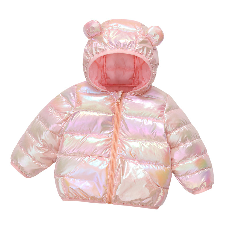 Amazon 2025 otoño e invierno nuevo estilo para niños chaqueta acolchada de algodón para niños y niñas chaqueta acolchada de algodón de dibujos animados para niños pequeños y medianos