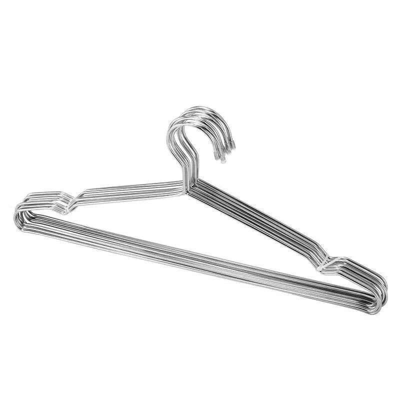 Вешалки для одежды из нержавеющей стали с резиновыми наконечниками, товары для бытовой сушки, трансграничные поставки, напрямую от производителей, популярные экспортные товары, трансграничные бестселлеры