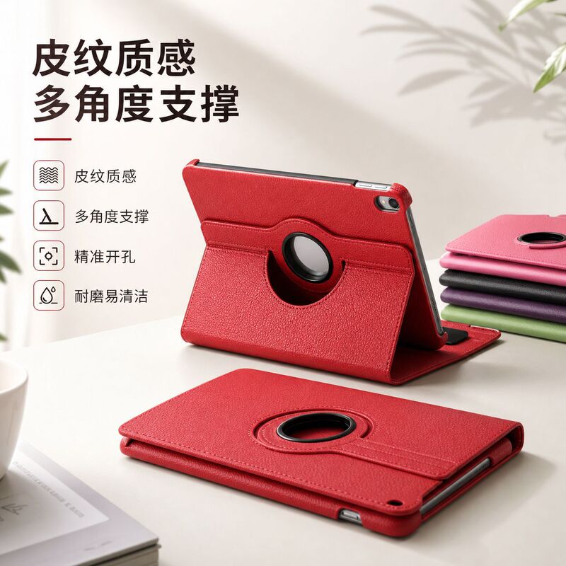 Factory Suitable iPad 5 Protective Case Stand 9.7 Inch 360 Rotating Leather Case Full Cover Protective Tablet Case Factory Suitable iPad 5 Protective Case Stand 9.7 Inch 360 Rotating Leather Case Full Cover Protective Tablet Case