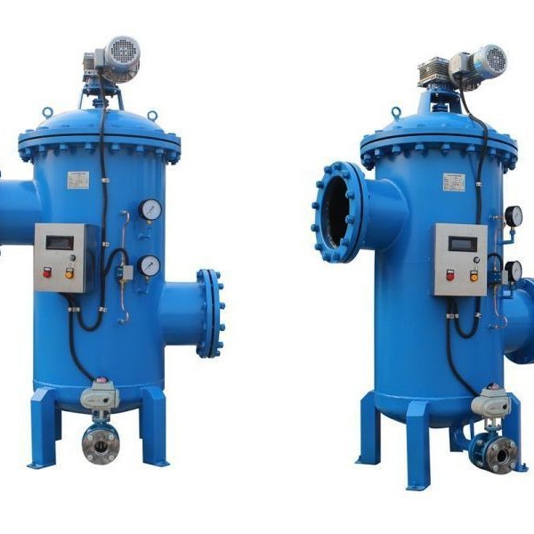 冷凝水前过滤 水中盐的结晶物，保护冷凝器