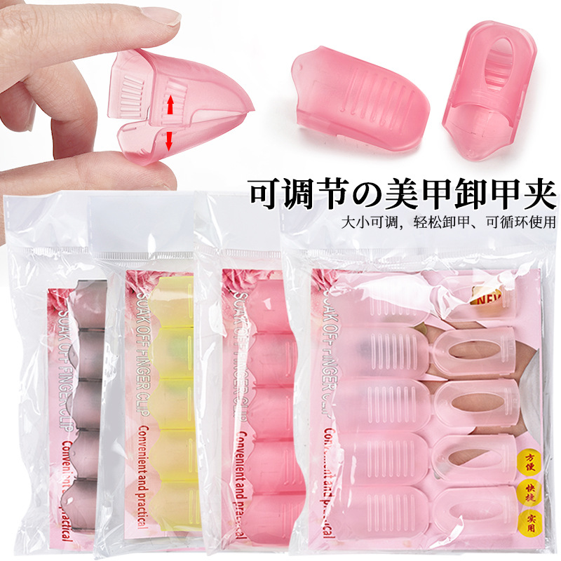 Plastic professional manicure tools set for manicure