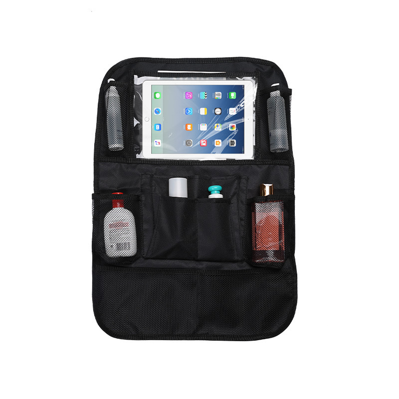 Bolsa de almacenamiento para automóvil, tela Oxford multifuncional, asiento trasero, capacidad ampliada, bolsa de almacenamiento para asiento, bolsa colgante trasera para automóvil, transfronteriza