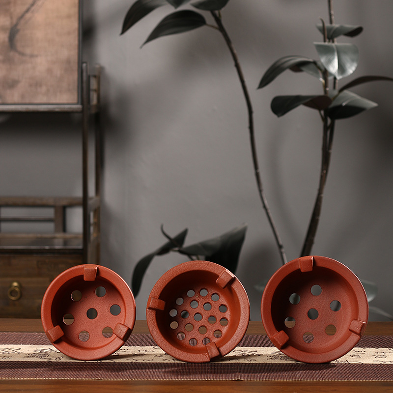 Carbon Stove Inner Liner, Red Clay Carbon Stove Inner Liner Accessories, Ceramic Stove Chamber, Fire-Resistant Tea Brewing Stove, Carbon Stove Inner Liner