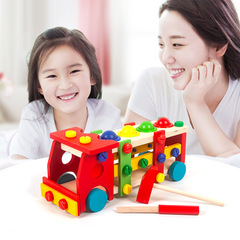 兒童多功能螺絲螺母組合男孩寶寶益智動手拆裝工具椅擰螺絲玩具車