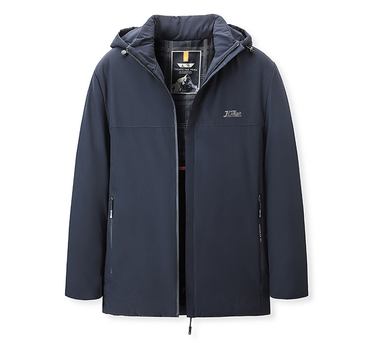 Men's Warm Velvet Padded Jacket Windproof Autumn Winter Coat_voghion.com