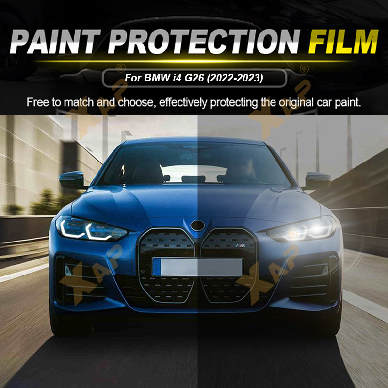 Cross-Border Supply Suitable for Bmw I4 G26 Tpu Anti-Scratch Car Headlight Rearview Mirror Transparent Protective Film