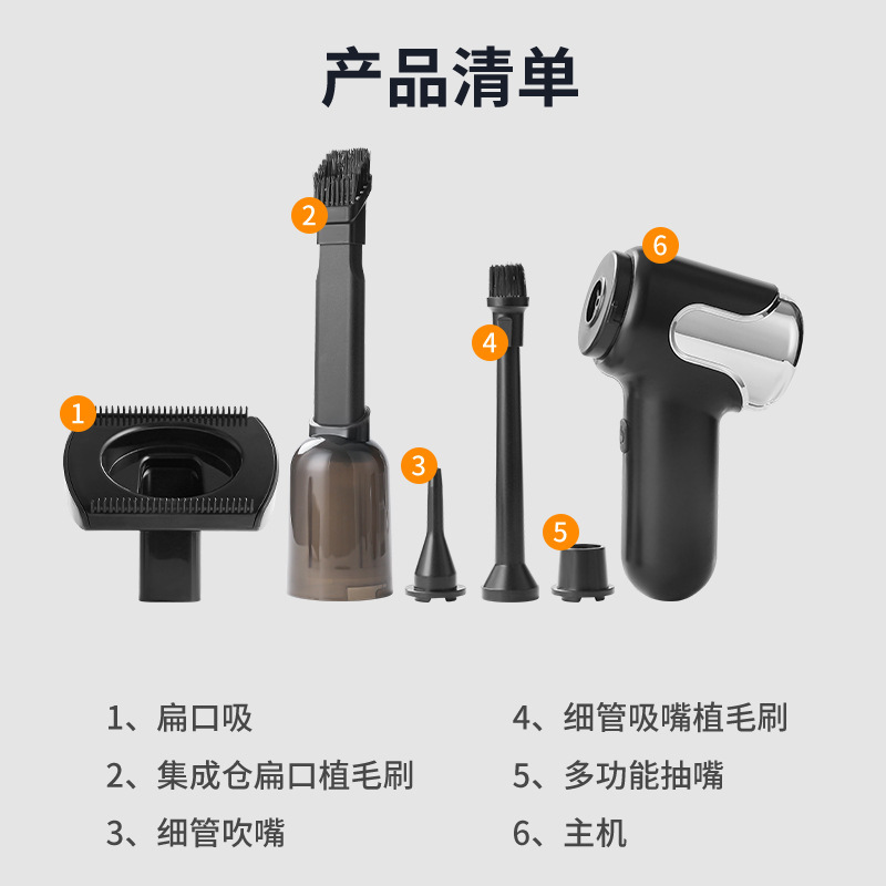クロスボーダーペットクリーニング掃除機ポータブルハンドヘルドワイヤレスハイパワー調整可能なヘア吸引オールインワン家庭用脱毛|undefined