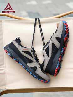 Shando Outdoor Casual Shoes Men's Spring and Autumn New Non-Slip Wear-Resistant Lightweight Breathable Shock-Caning Sports Hiking Shoes