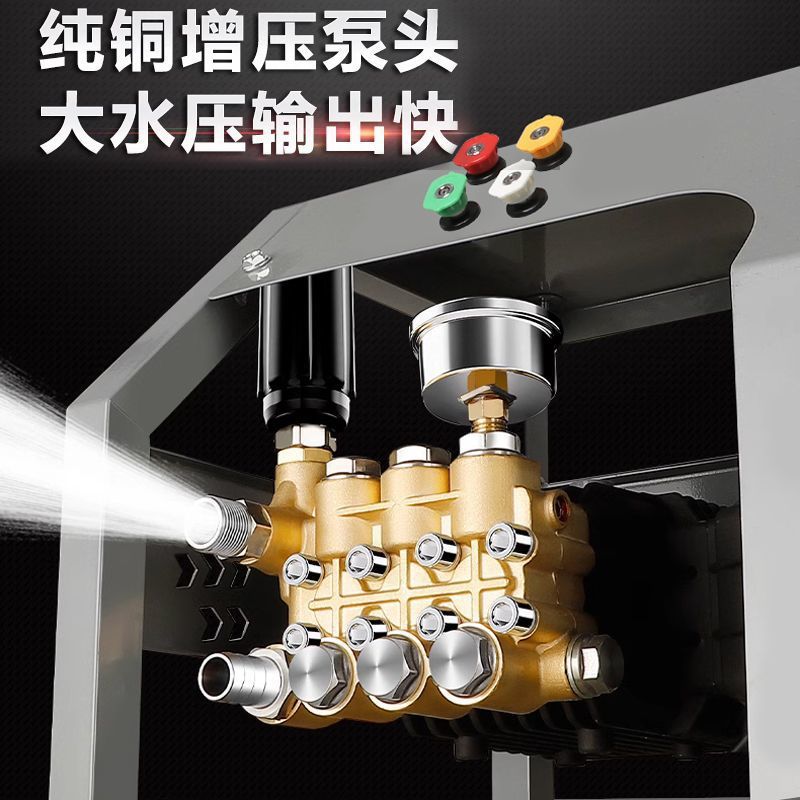 适用黑猫挂壁式洗车机商用洗车店养殖场专业挂墙高压大功率全铜壁
