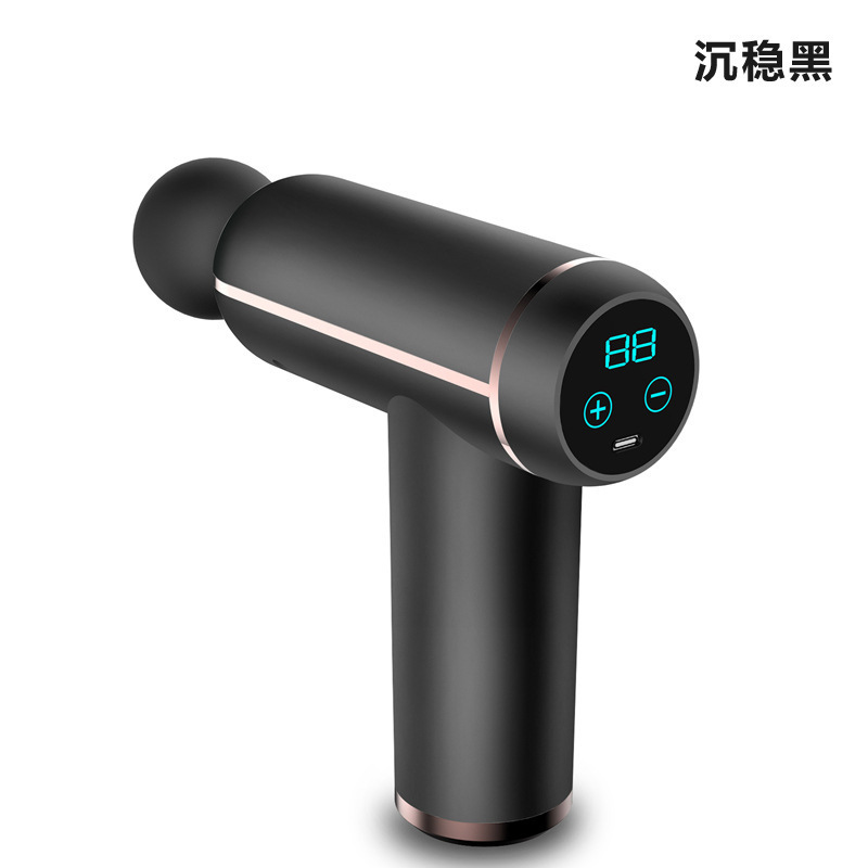 跨境脉冲筋膜枪肌肉深度冲击脉络迷你电动按摩亚马逊按摩器颈摩枪|undefined