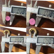 喷枪头15mm和18mm陶瓷喷片 铜嵌件