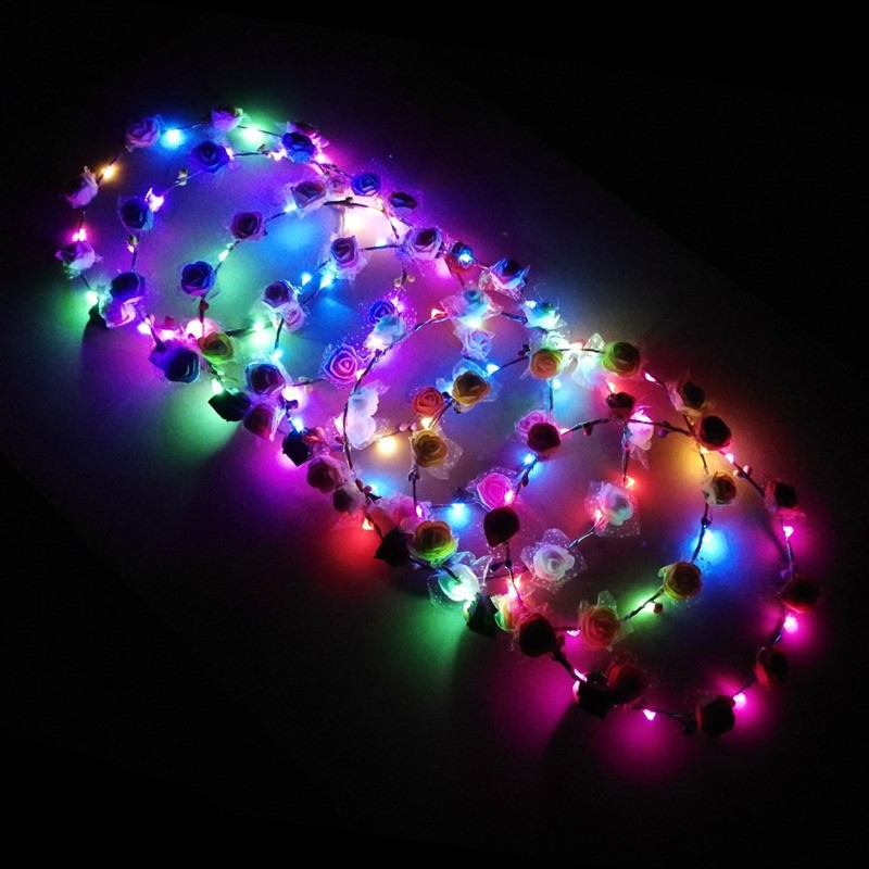 발광 화관: 작은 꽃