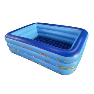 Factory wholesale inflatable pool children's swimming pool 180cm inflatable swimming pool outdoor swimming pool wave pool children's pool